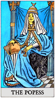 The Popess Tarot Card