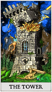 The Tower Tarot Card